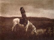 Edward Sherrif Curtis An Oasis in the Badlands oil painting